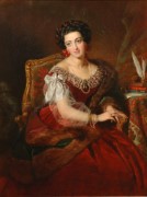 Friedrich von Amerling_1858_The Actress Betti Probst - Countess Barbara von Castiglione.jpg
